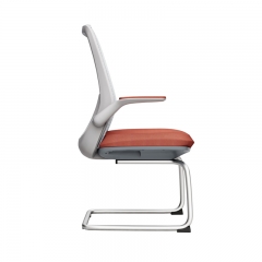 Office Conference Chair -White Orange