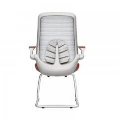 Office Conference Chair -White Orange