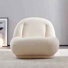 Big white chair
