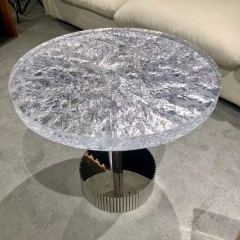 Art Resin Side Table