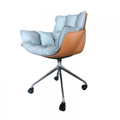 S712 Office Chair with Saddle Leather