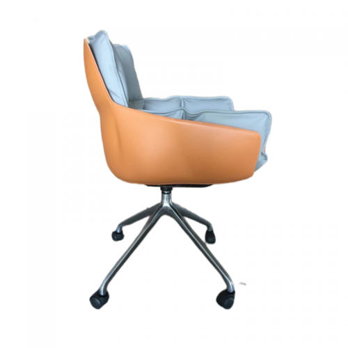 S712 Office Chair with Saddle Leather