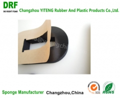 Damp vibration draught sealing portable building acoustic seal portable building sponge rubber seal