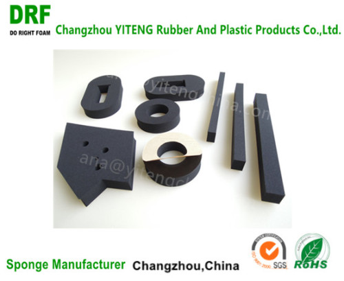 Damp vibration draught sealing portable building acoustic seal portable building sponge rubber seal