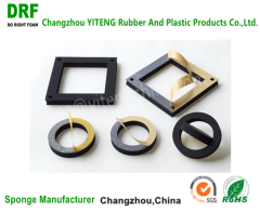 Flame retardant water resisting air compressor NBR sponge rubber seal