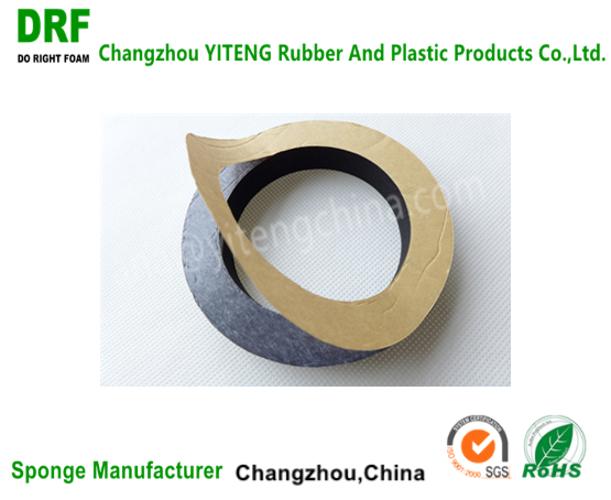 high stability acoustic seal sound-insulated fan sponge rubber door seal strip