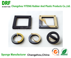 Flame retardant water resisting air compressor NBR sponge rubber seal