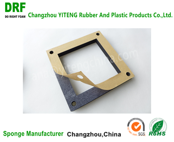 high stability acoustic seal sound-insulated fan sponge rubber door seal strip