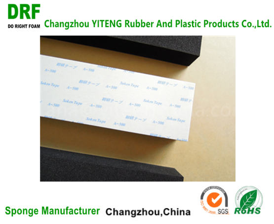 EVA Plastic Anti-slip Foam Rubber Sheet With Self-adhesive