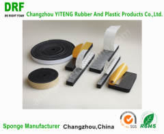 Weather Draught Self Adhesive Balck EVA Foam Seal Strip Rubber Seal