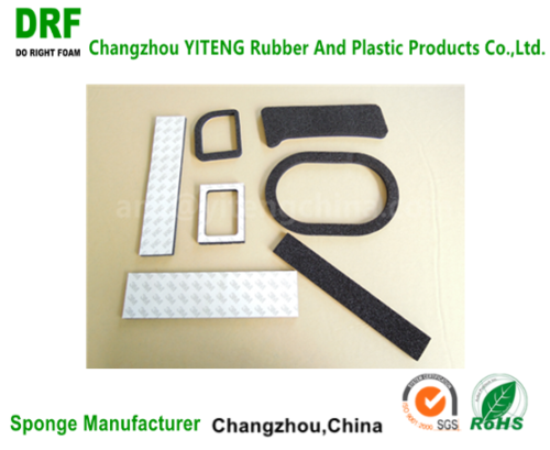 Water resistant NBR rubber gasket and air seal