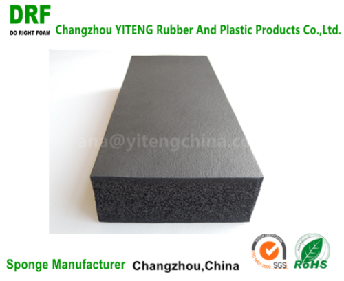 Fine nbr/pvc black rubber foam for wholesale