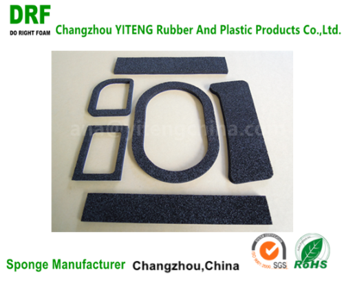 Water resistant NBR rubber gasket and air seal