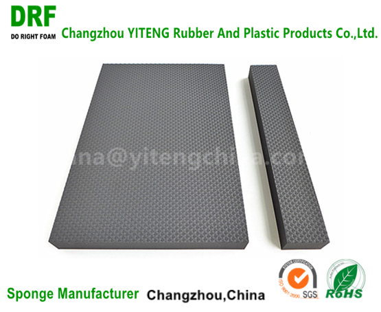 Open pore structure,low density,light weight PE foam with SGS,ISO certificate sponge stripe