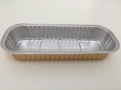 BWATW200A | Oblong Smooth Wall Aluminum Foil Loaf Container for Bread