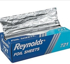 500 Sheets/box Aluminum Foil Pop-up Sheet for Salon