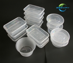 Food Takeaway Disposable PP Plastic Container