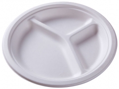 Compartment Round Paper Plate