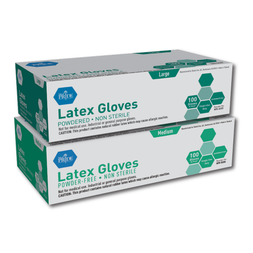 LATEX Gloves | Powdered & Powder Free