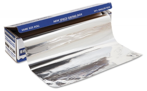 Disposable aluminum tin foil for baking