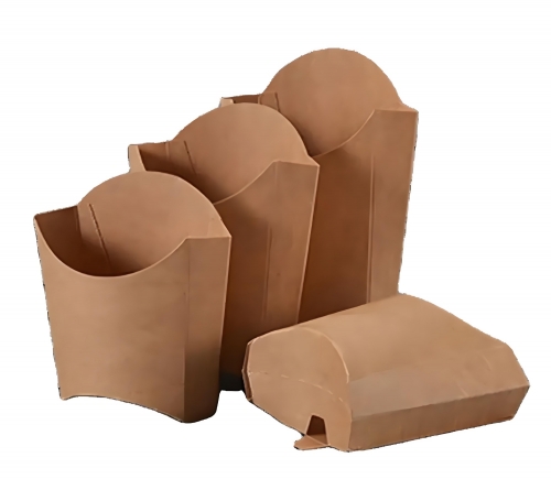 Kraft Paper French Fries Scoop Box