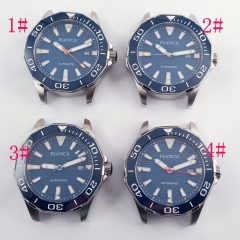 With logo 45mm blue dial blue bezel Sapphire glass Automatic Watch 2648