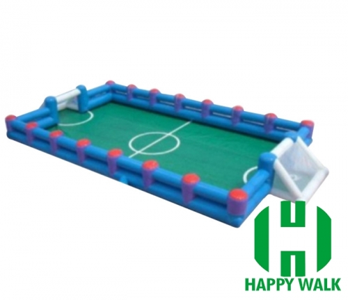 Commercial Outdoor Inflatable Ball Race Game Filed  with Floor for Football and  Sport