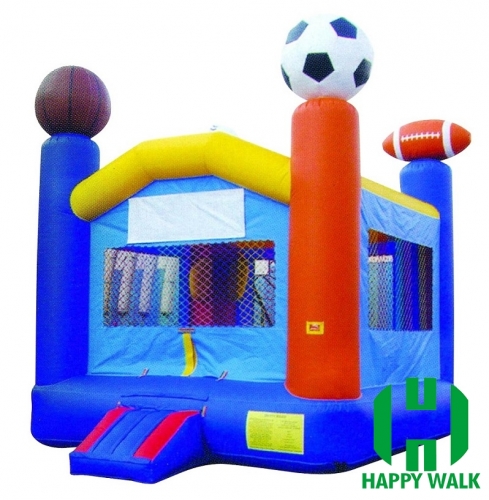 Ball Game Themed Inflatable Bouncer