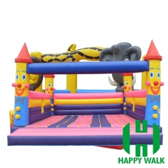 Custom Circus Themed Inflatable Bouncer