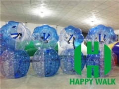 Custome PVC Colorful Football inflatable Soccer Bubble with LOGO