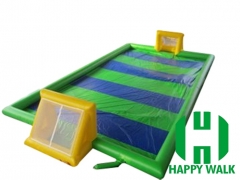 Commercial Outdoor Inflatable Ball Race Game Filed  with Floor for Football and  Sport