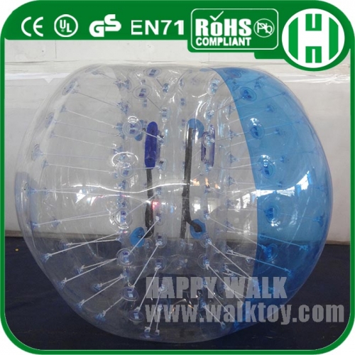 Custom PVC Colorful Football inflatable Soccer Bubble with LOGO(111326)