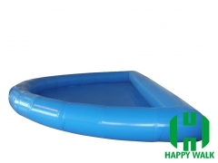 Custom Half Moon Giant Commercial Outdoor Inflatable Pool for Water Walking Ball,Hand Boat,Bumper Boat