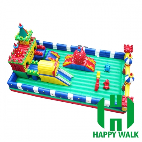 Outdoor Themed Inflatable Amusement Park for Children
