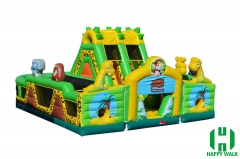 Outdoor Themed Inflatable Amusement Park for Children