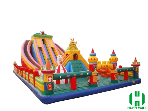 Outdoor Themed Inflatable Amusement Park for Children