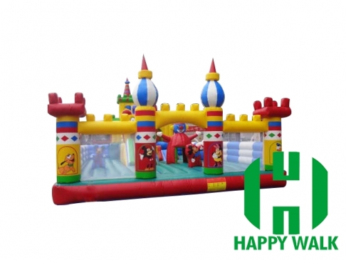 Outdoor Themed Inflatable Amusement Park for Children