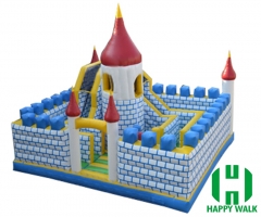 Outdoor Themed Inflatable Amusement Park for Children