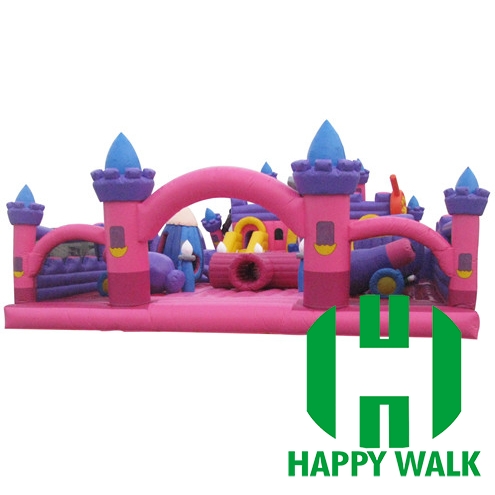 Outdoor Themed Inflatable Amusement Park for Children