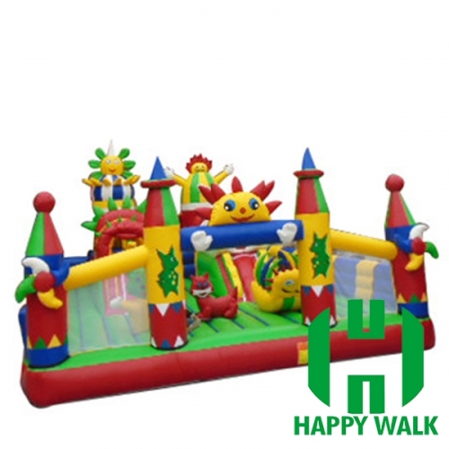 Outdoor Themed Inflatable Amusement Park for Children