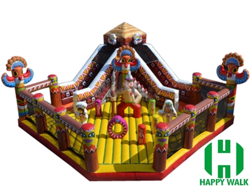 Outdoor Themed Inflatable Amusement Park for Children