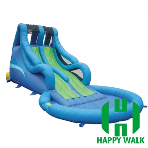 Commercial Outdoor Inflatable Water Pool Slide