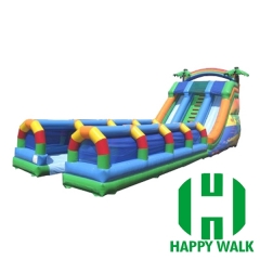 Commercial Outdoor Inflatable Water Pool Slide