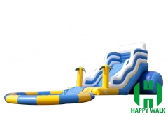 Commercial Outdoor Inflatable Water Pool Slide