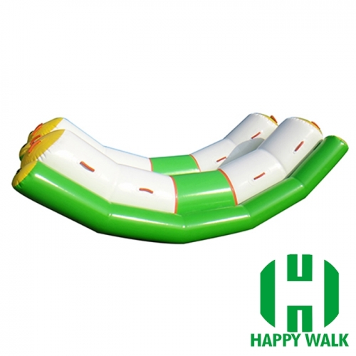 Giant Inflatable Seesaw