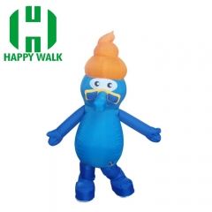 Movable Advertising Inflatable Cartoon Character