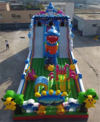 Inflatable Amusement Park Fun City