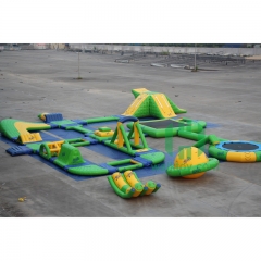 Inflatable Water Park Floating on Water for Adult