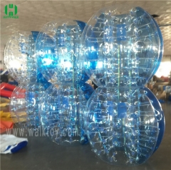 Blue and Clear Body Zorb Ball