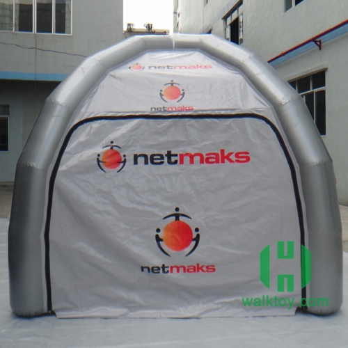Silver Advertising Inflatable Cubic Tent